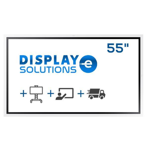 DISPLAY SOLUTION LAVAGNA 55 +CARRELLO+TRAINING
